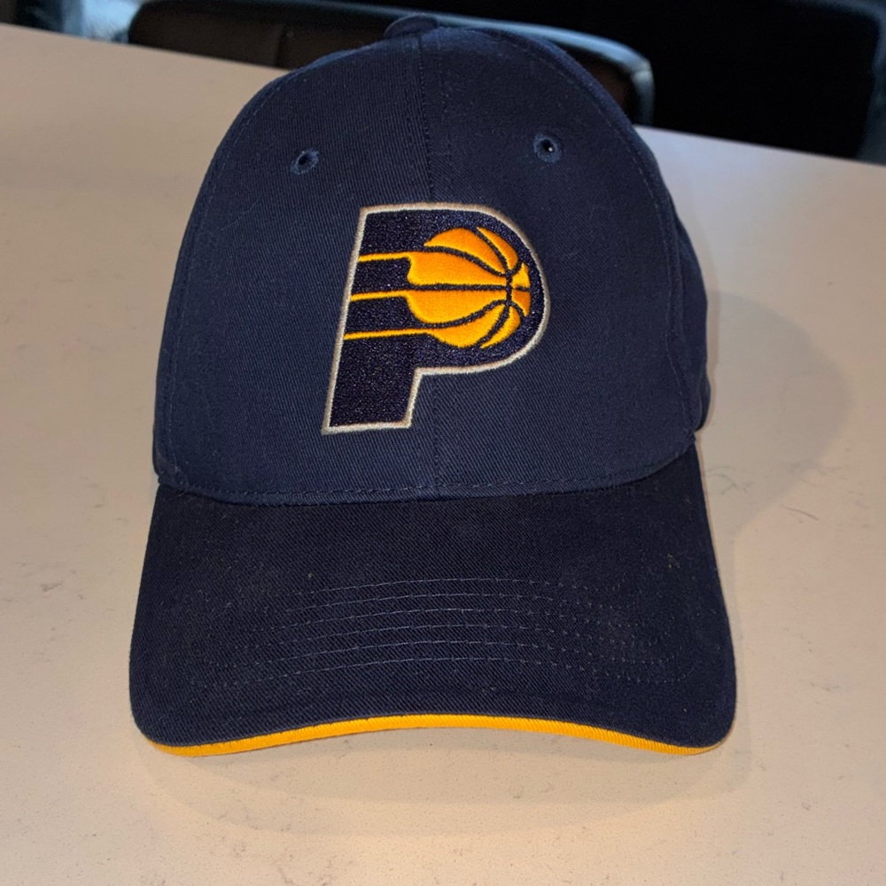 Blue and Yellow Pacers Cap with Logo